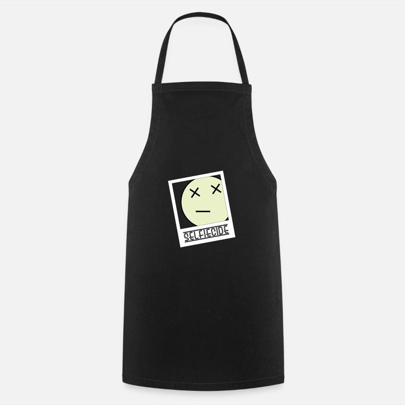 Selficide - Tablier de cuisine - noir