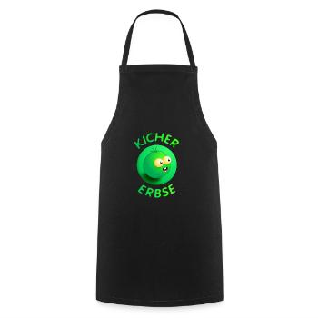 chick-pea - Cooking Apron - black - Front - AI Model Male 185 dark (185cm)
