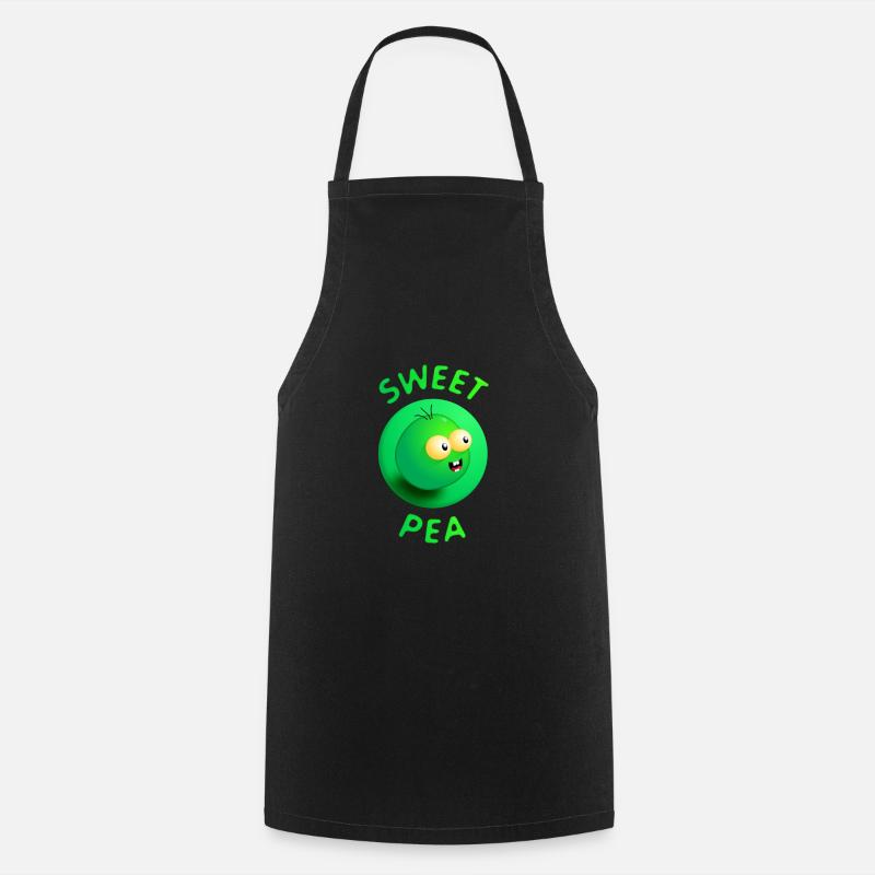 Sweet Pea - Kochschürze - Schwarz