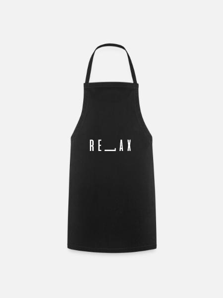 YOGA RELAX - Cooking Apron - black