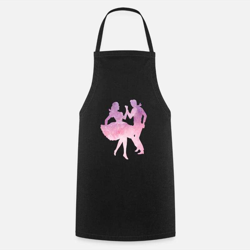 Salsa danse Valse Jazz Rock Cadeau Cooles - Tablier de cuisine - noir