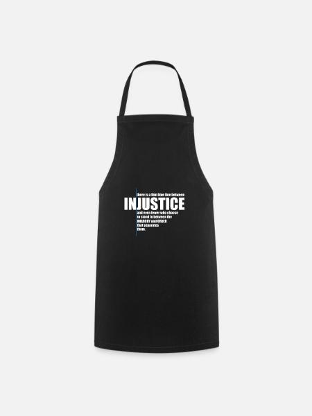 INJUSTICE! IDEE CADEAU - Tablier de cuisine - noir