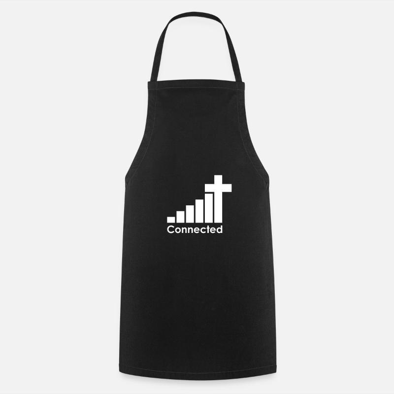 Connected - Tablier de cuisine - noir