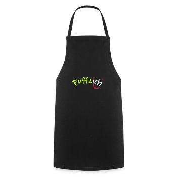 Fiftieth Birthday Fuffzich Shirt 50 Gift - Cooking Apron - black - Front - AI Model Male 185 dark (185cm)