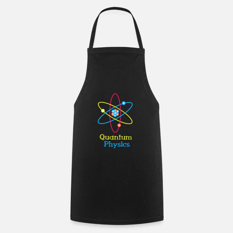 Physique quantique - Tablier de cuisine - noir