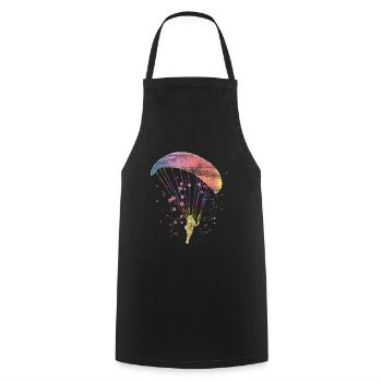 Parapente Parapente - Tablier de cuisine - noir - Devant - AI Model Male 185 dark (185cm)