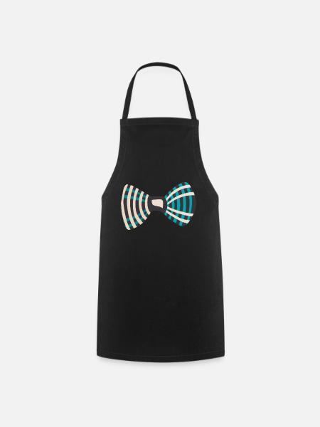 noeud papillon 904_k - Tablier de cuisine - noir