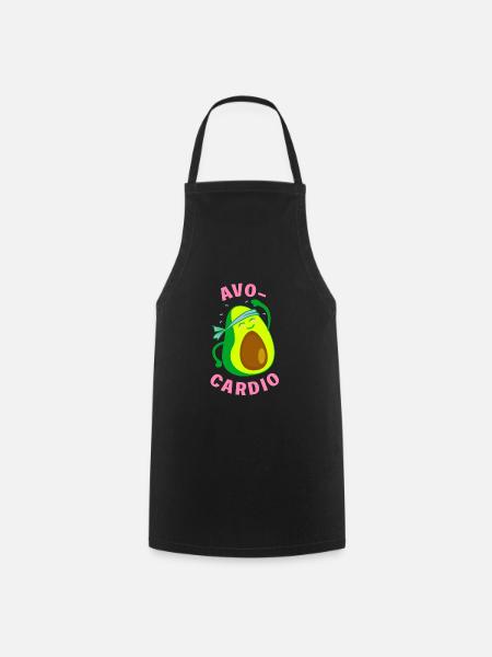 Avo Cardio - Kochschürze - Schwarz