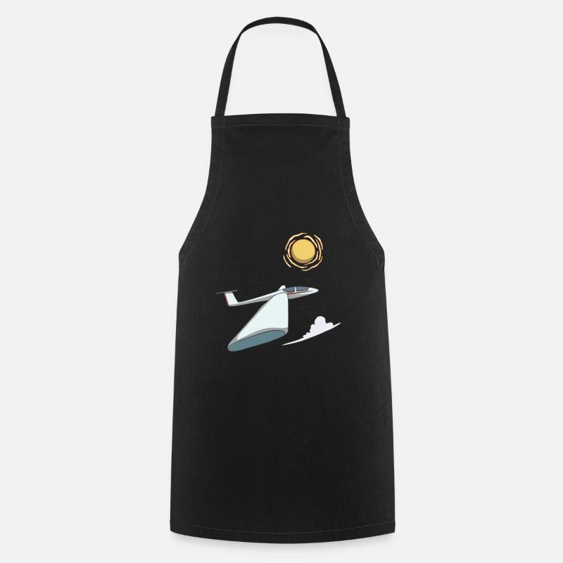 Glider in the sun Glider glider - Cooking Apron - black