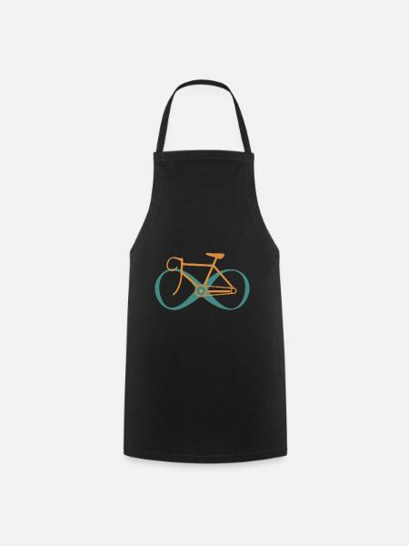 Infinite Cycling - Kochschürze - Schwarz