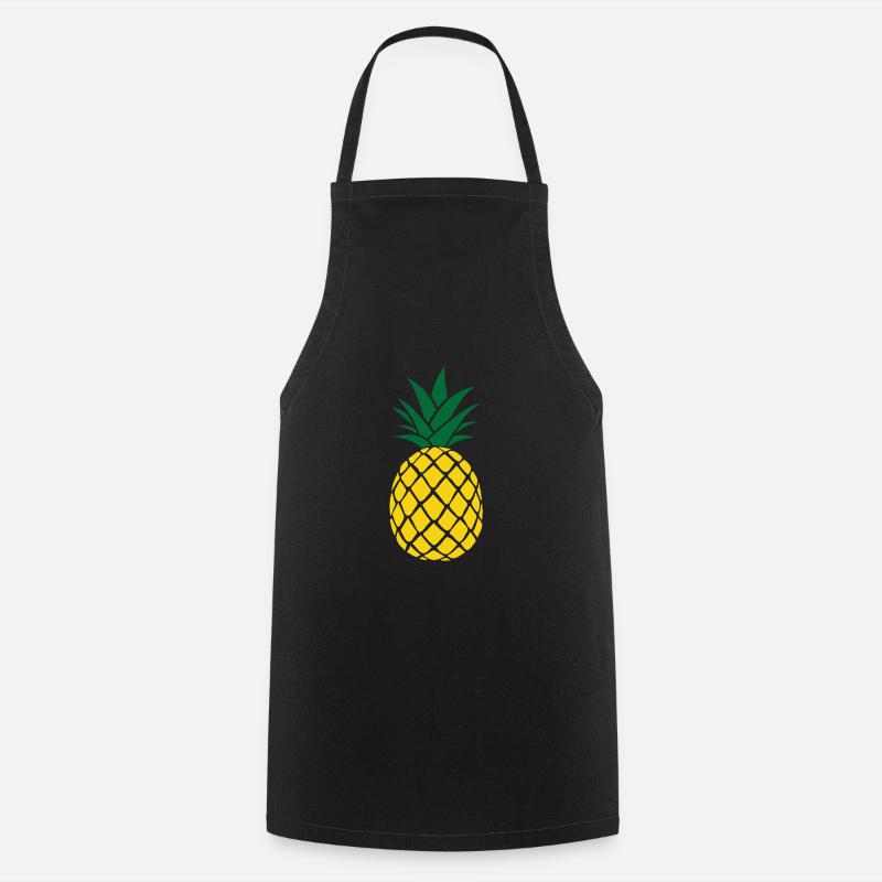 Ananas Ananas - Kochschürze - Schwarz
