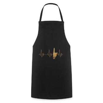Forester Lumberjack Lumberjack Forester Gift - Cooking Apron - black - Front - AI Model Male 185 dark (185cm)
