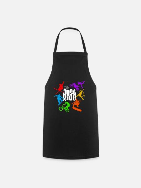 Just ride - Tablier de cuisine - noir