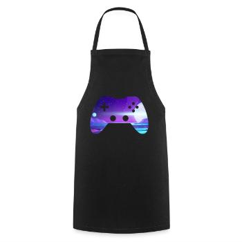 controller - Cooking Apron - black - Front - AI Model Male 185 dark (185cm)
