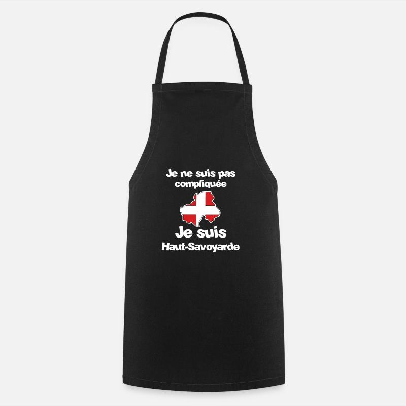 Je suis Haut-Savoyarde - Tablier de cuisine - noir