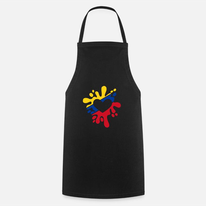 Colombie - Tablier de cuisine - noir