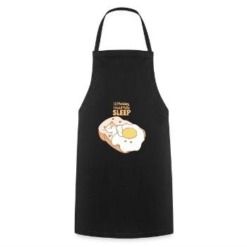 I Need More Sleep - Cooking Apron - black - Front - AI Model Male 185 dark (185cm)