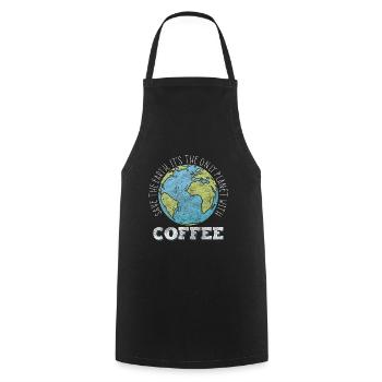 Conservation de la nature Changement climatique Recyclage - Tablier de cuisine - noir - Devant - AI Model Male 185 dark (185cm)