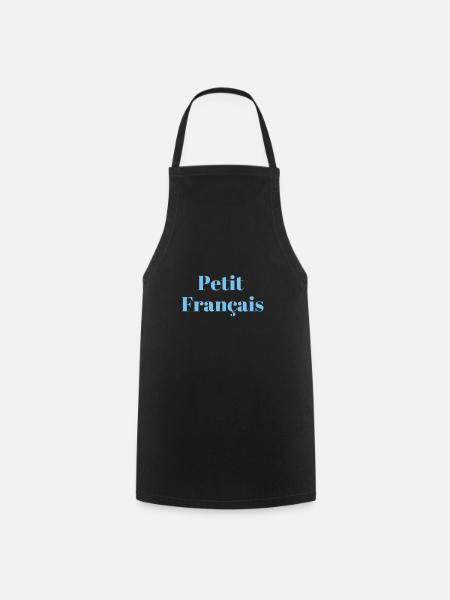 Petit Français - Tablier de cuisine - noir
