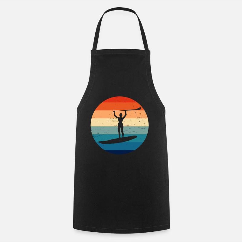 Standup Paddle Stand up Paddle Planche Hommes - Tablier de cuisine - noir