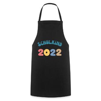 Schulkind 2022 Erste Klasse Geschenke und Shirts - Kochschürze - Schwarz - Vorne - AI Model Male 185 dark (185cm)