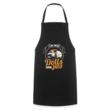 Voodoo Magic Curse Cadeau - Tablier de cuisine - noir - Devant - AI Model Male 185 dark (185cm)
