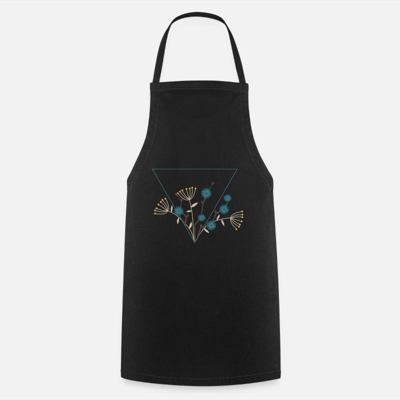 Bouquet - Cooking Apron - black