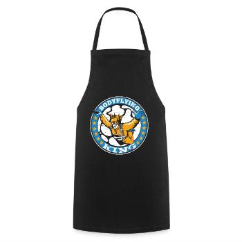 Indoor Skydiving - Cooking Apron - black - Front - AI Model Male 185 dark (185cm)