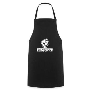 Resistance - Cooking Apron - black - Front - AI Model Male 185 dark (185cm)