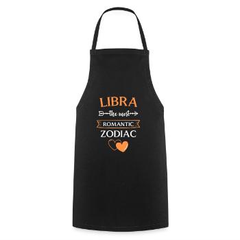 Signe du zodiaque Astrologie Superstition Étoiles - Tablier de cuisine - noir - Devant - AI Model Male 185 dark (185cm)