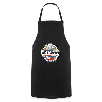 Kidapawan Philippines Flag Travel Souvenir Badge S - Cooking Apron - black - Front - AI Model Male 185 dark (185cm)