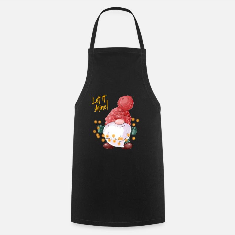 Let it shine! - Cooking Apron - black
