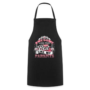 Best daughter family Süß - Cooking Apron - black - Front - AI Model Male 185 dark (185cm)