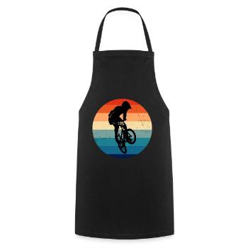 BMX Garçons BMX Vélo BMX Hommes Cyclisme - Tablier de cuisine - noir - Devant - AI Model Male 185 dark (185cm)