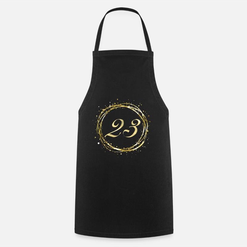23 - Tablier de cuisine - noir