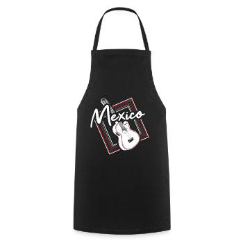 Mexico Mexican Pride - Cooking Apron - black - Front - AI Model Male 185 dark (185cm)