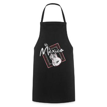 Mexico Mexican State - Cooking Apron - black - Front - AI Model Male 185 dark (185cm)