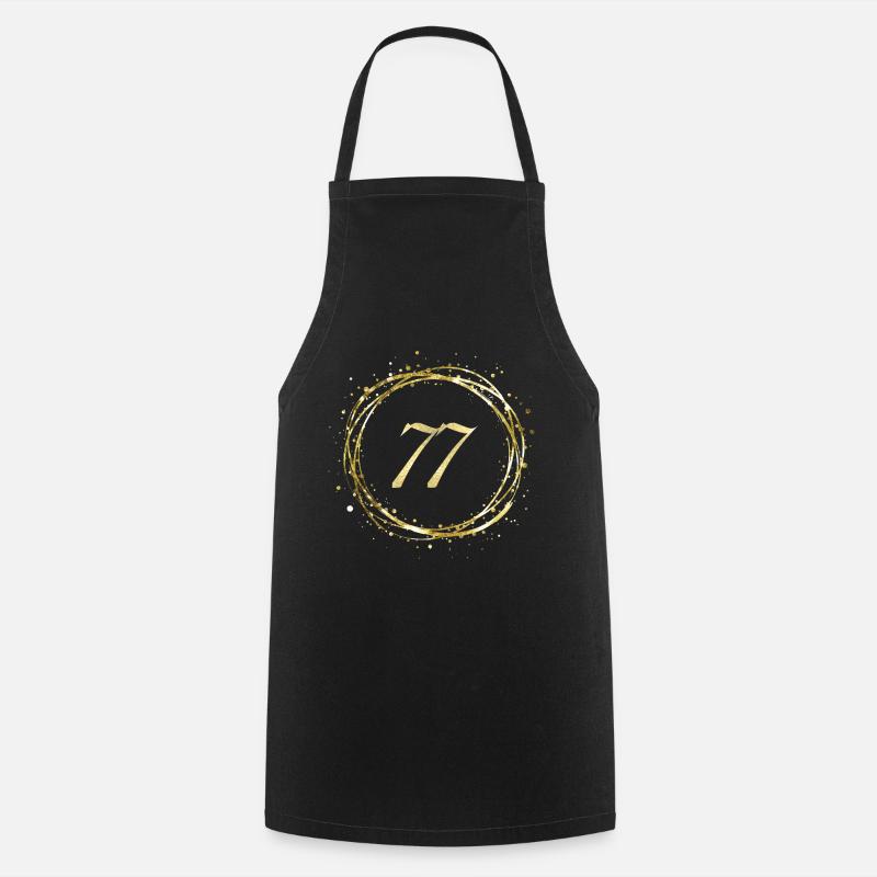 77 - Tablier de cuisine - noir