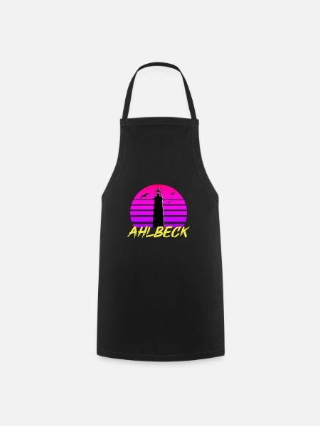 Ahlbeck 80s - Kochschürze - Schwarz