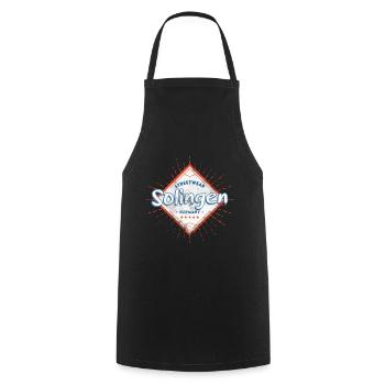 Solingen Allemagne Ville Skyline Home Love - Tablier de cuisine - noir - Devant - AI Model Male 185 dark (185cm)