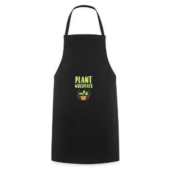 Plant Whisperer Gardener - Cooking Apron - black - Front - AI Model Male 185 dark (185cm)