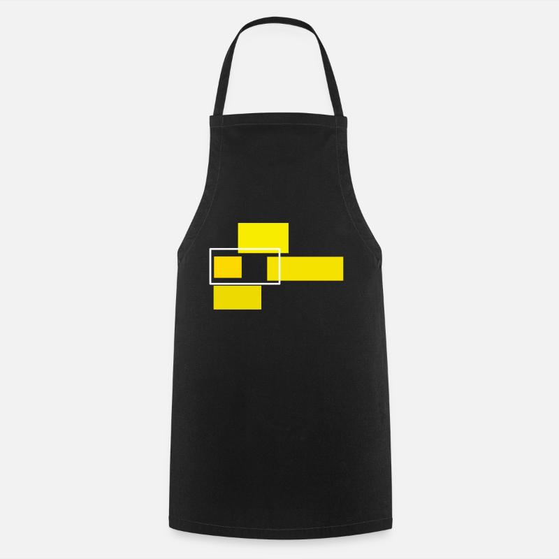 Bitshirt - Kochschürze - Schwarz