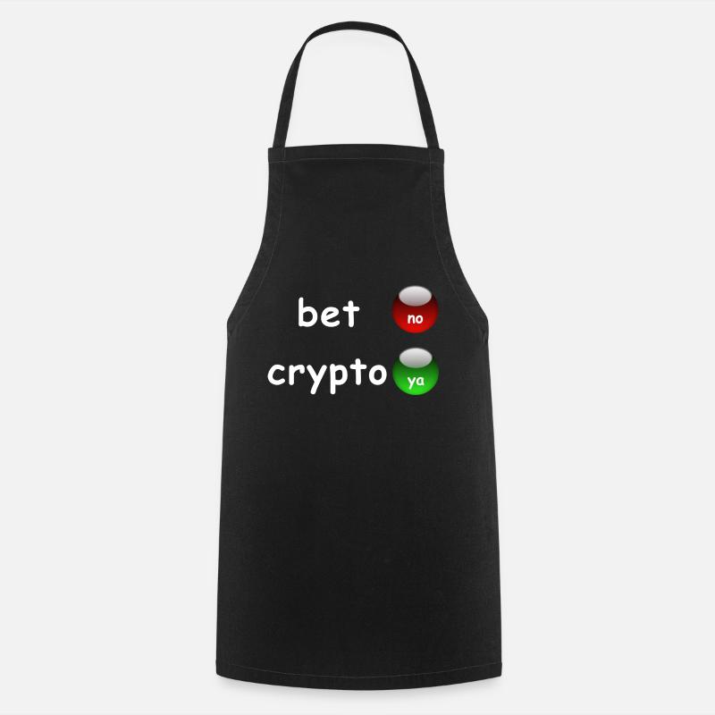 Ja zu Crypto! - Kochschürze - Schwarz