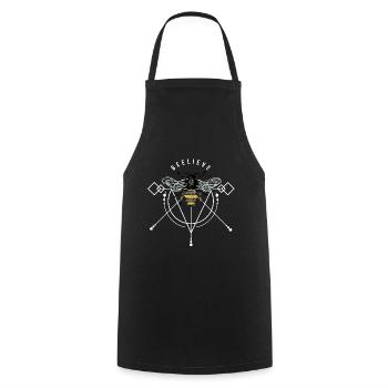 Biene Wespe Hornisse Honig Wabe swag Geschenkidee - Kochschürze - Schwarz - Vorne - AI Model Male 185 dark (185cm)