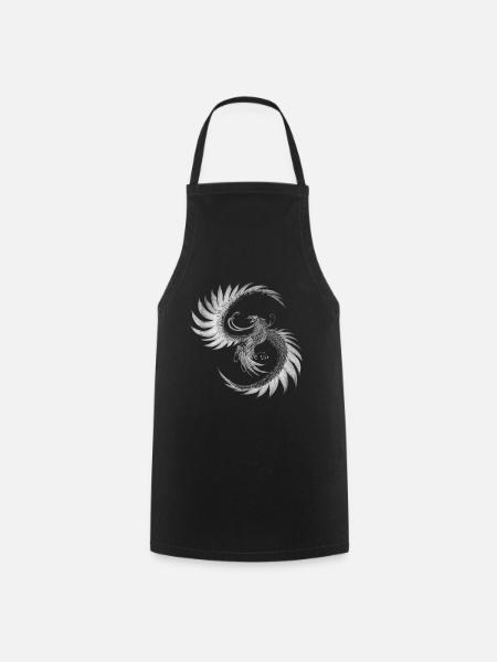 Phoenix de ses cendres - Tablier de cuisine - noir