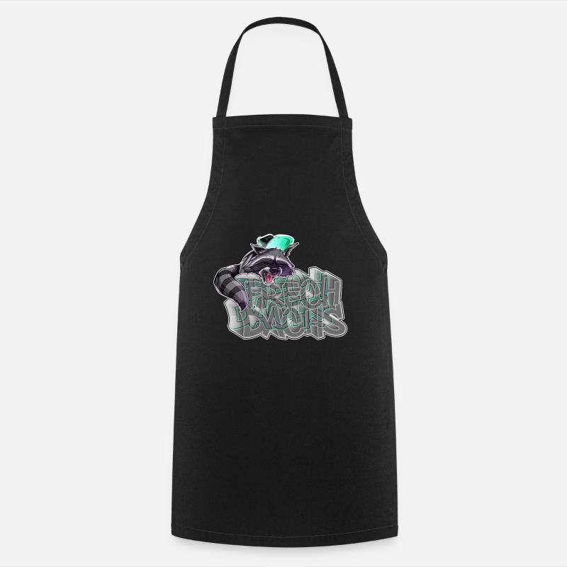 Insolent- Raton laveur insolent - Tablier de cuisine - noir