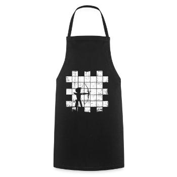 Archery Archery Archer - Cooking Apron - black - Front - AI Model Male 185 dark (185cm)
