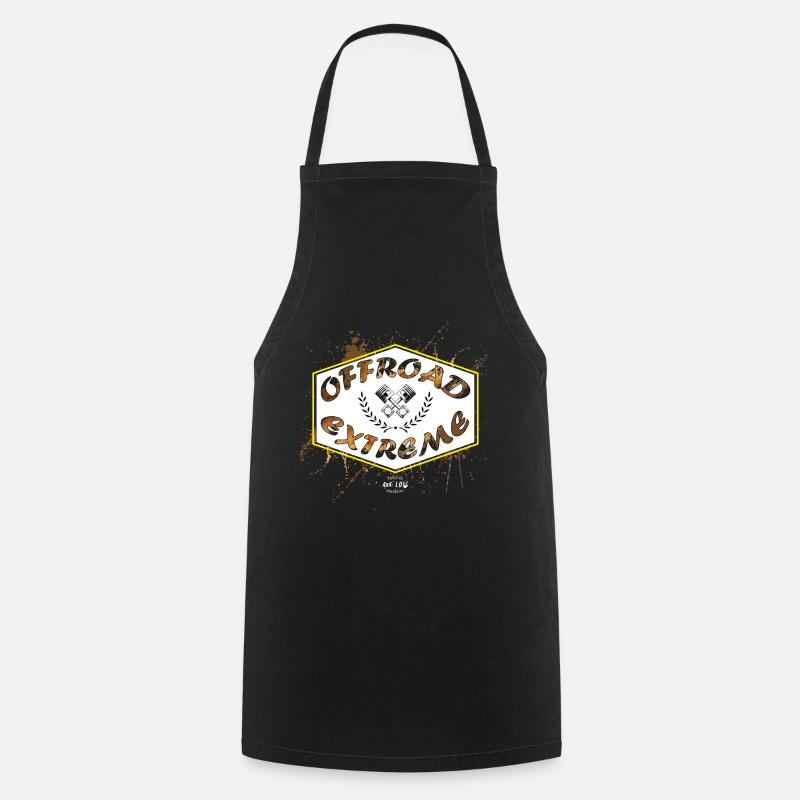 Manivelles OFFROAD EXTREME - Tablier de cuisine - noir