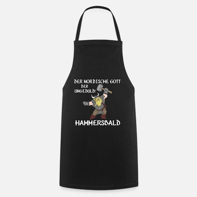 Hammersbald - Kochschürze - Schwarz