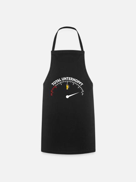 total unterhopft tachometer - Kochschürze - Schwarz
